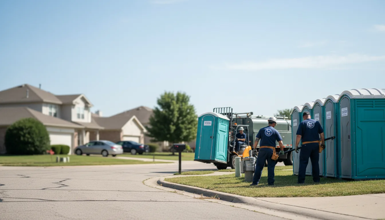 Porta Potty Rental in Congerville, IL near me